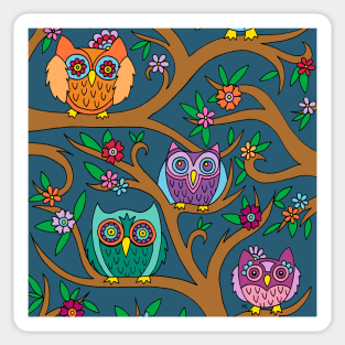 Night Owls Sticker